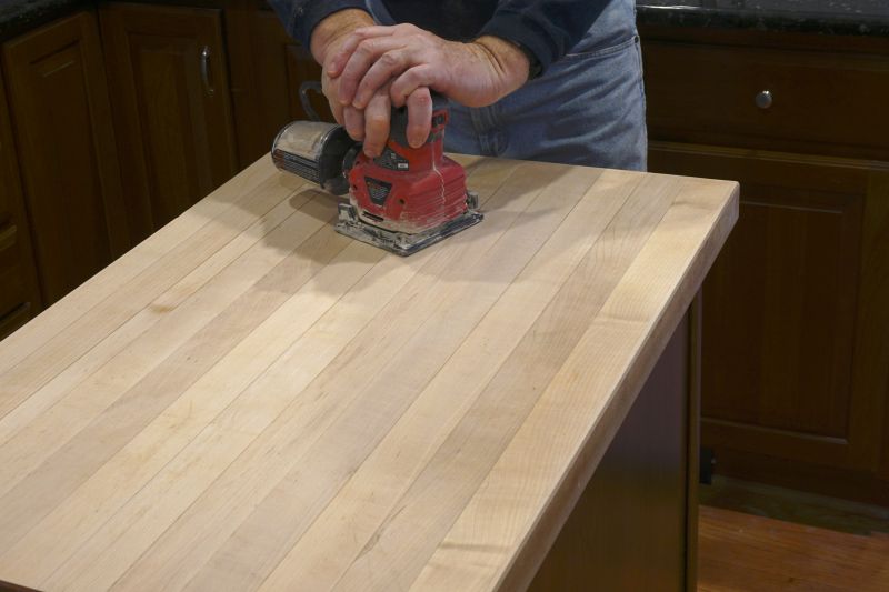 Damaged Butcher Block Surface