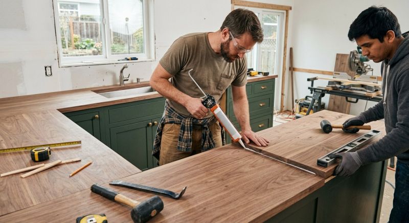 Wood Countertop Installation Service
